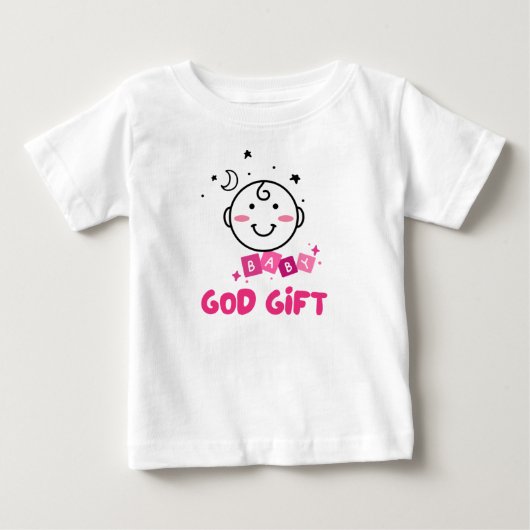 神の宝物 ベビーTシャツ (正面)