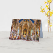 神の家グリーティングカード カード (黄色い花)