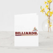 神の家族とビリヤード射撃、 発砲プール カード (黄色い花)