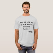 神の家族に厄介ものがありません Tシャツ (正面フル)