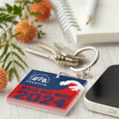 神の家族の国の自由2024マグアレッドウェーブ キーホルダー (正面右)