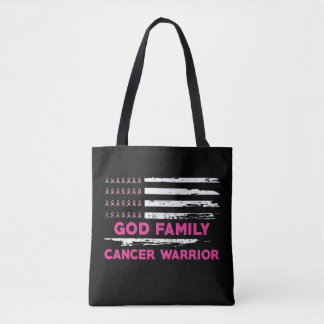 神の家族乳がん認識度 トートバッグ