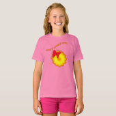 神の小さな女の子 Tシャツ (正面フル)