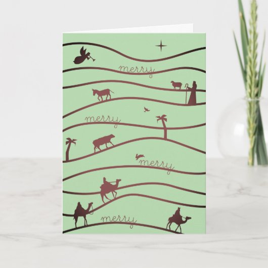 神の小羊 カード (正面)