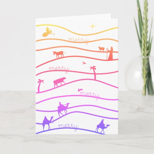 神の小羊 カード (正面)