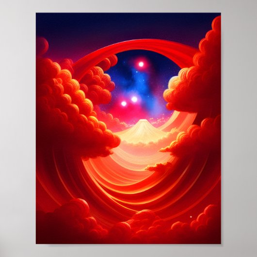 神の山のポスターへのポータル ポスター (正面)