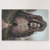 神の岩：イエスが主を刻んだのは私の岩である ジグソーパズル (横)