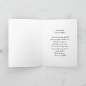 神の希望の優美の十字 カード (内部)