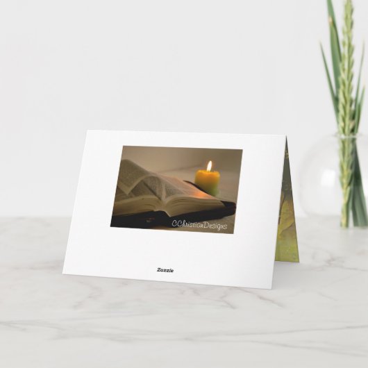 神の平和があなたがたの心を守る カード (裏面)