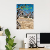 神の平和は ポスター (ホームオフィス)