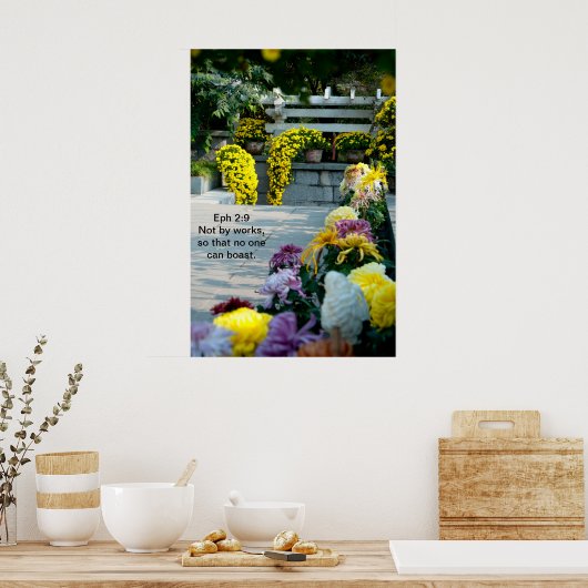 神の平和は ポスター (キッチン)