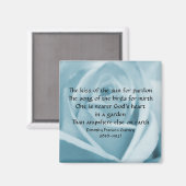 神の庭の詩 – 磁石 (正面/裏面)