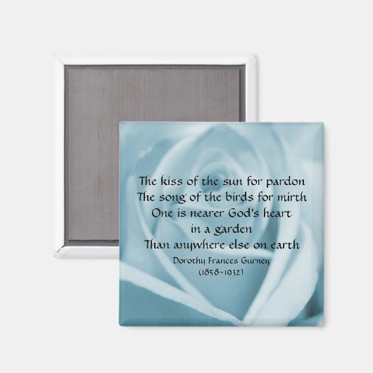 神の庭の詩 – 磁石 (正面/裏面)