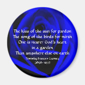 神の庭の詩 – 磁石 (正面)