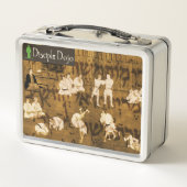 神の弁当箱と格闘 メタルランチボックス (裏面)