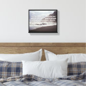 神の引用文:ジェル29:11--"神の計画はあなたのために" キャンバスプリント (インサイチュ (寝室))