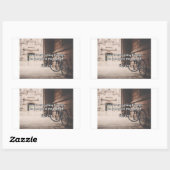 神の引用文:フィル4:13 -- "神の強与えさ" 長方形シール (シート)