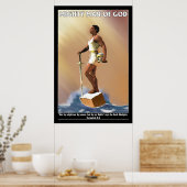神の強大な人 ポスター (キッチン)