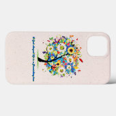 神の形をした生活は繁栄した木だ Case-Mate iPhoneケース (裏面 (横))