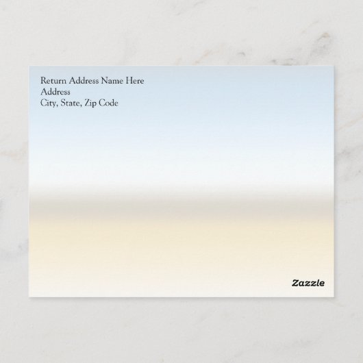 神の律法である聖なる聖書の十戒 ポストカード (裏面)