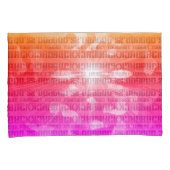 神の後ろ得の日の出から日没の枕の下まで 枕カバー (正面右)