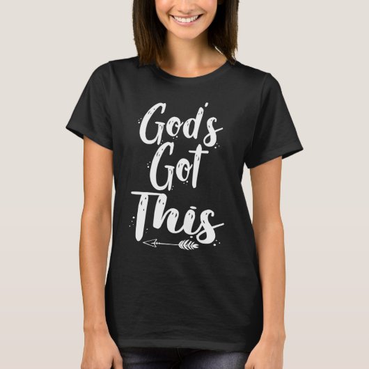 神の得キリスト教の証 Tシャツ (正面)