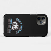 神の御前を心配するな得! Case-Mate iPhoneケース (裏面(横))