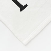 神の御加護により フリースブランケット (角)