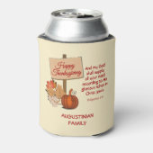 神の御給え | HAPPY THANGLING 缶クーラー (缶裏面)