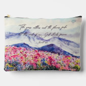 神の御言葉は立つ アクセサリーポーチ (正面)