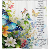 神の徳 シャワーカーテン (正面)