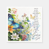 神の徳 スタンダードカクテルナプキン (正面)