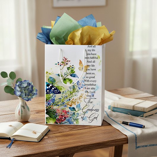 神の徳 ミディアムペーパーバッグ