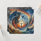 神の心地よい：愛が平和を増進 カード (正面/裏面インサイチュ)