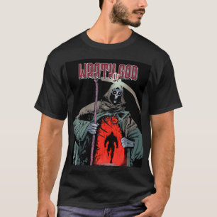 神の怒りクラシックデザインTシャツ Tシャツ