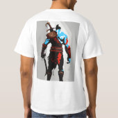 『神の怒り – 戦争の神を解き放つ』 Tシャツ (裏面)