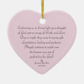 神の思いの詩 セラミックオーナメント (正面)