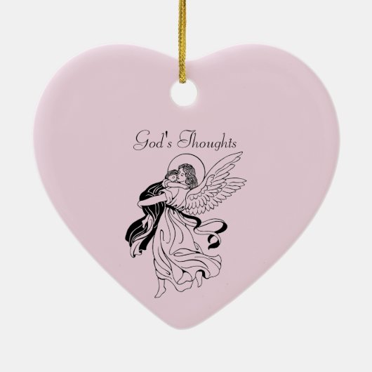 神の思いの詩 セラミックオーナメント (裏面)