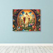 神の息子のキャンバス印刷 キャンバスプリント (インサイチュ (ウッドフロア))