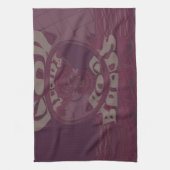 神の恵おもしろいみケニヤハクナマタタイラフェス キッチンタオル (縦)