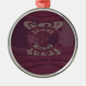 神の恵おもしろいみケニヤハクナマタタイラフェス メタルオーナメント (正面)