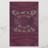 神の恵おもしろいみケニヤハクナマタタイラフェス 便箋 (正面)