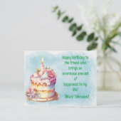 神の恵みがあらんことを ポストカード (スタンド正面)