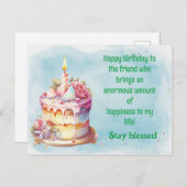 神の恵みがあらんことを ポストカード (正面/裏面)