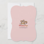 神の恵みが我が家に：オーダーメイド 招待状 (裏面)