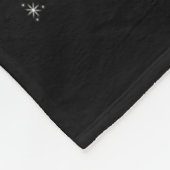 神の恵みとMによって私の引退に踏み込む フリースブランケット (角)