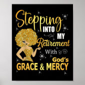 神の恵みとMによって私の引退に踏み込む ポスター (正面)