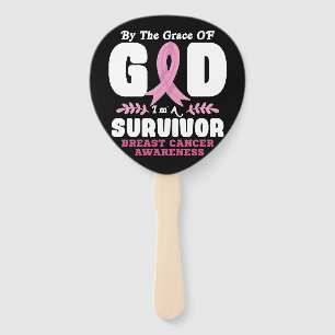 神の恵みによって生き残った乳がんで ハンドファン