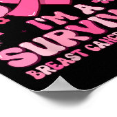 神の恵みによって生き残った乳がんSurvi ポスター (角)