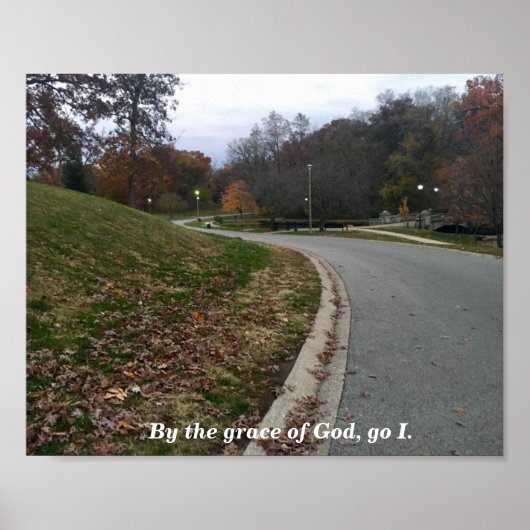 神の恵みによって私に行きなさい ポスター (正面)